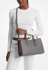 MICHAEL Michael Kors Scarlett Satchel Bag. Grey
