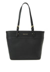 MICHAEL Michael Kors Winston Medium Pebbled Leather Tote, Black