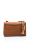 MICHAEL Michael Kors Claire Pebbled Crossbody Bag, Tan