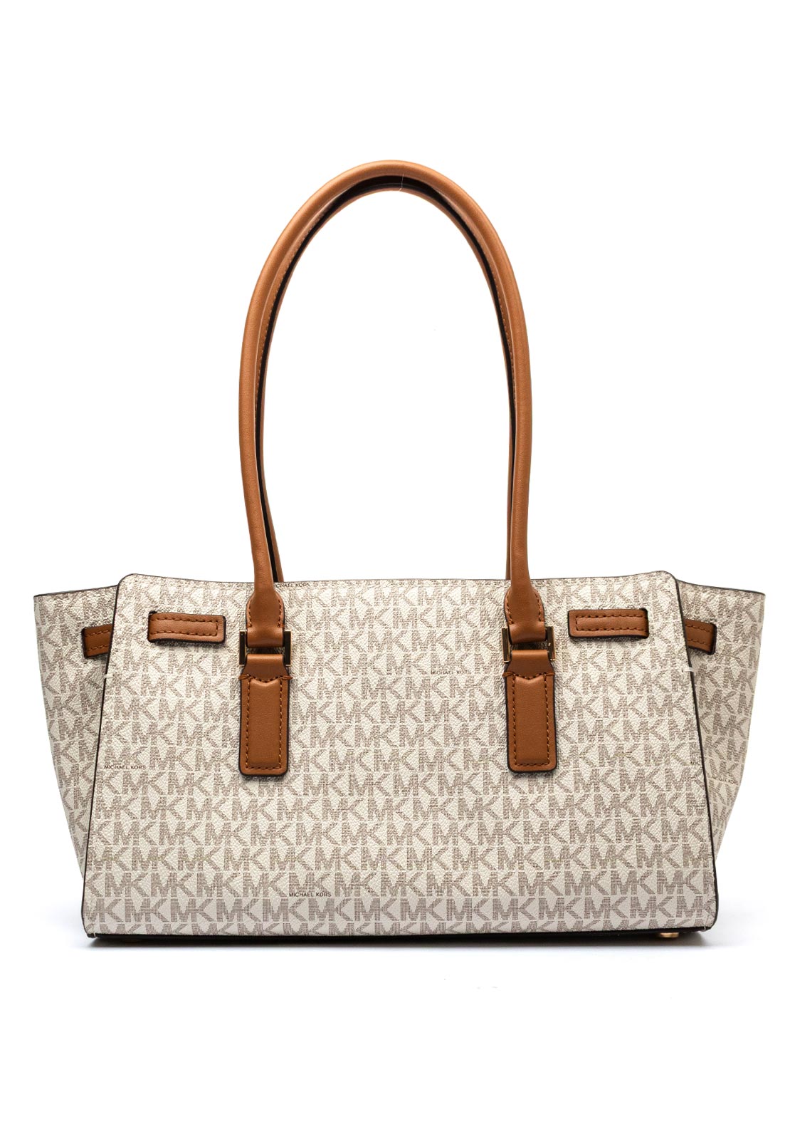 MICHAEL Michael Kors All Over Logo Print Hand Bag, Taupe
