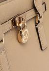 MICHAEL Michael Kors Hamilton Moderne Small Satchel Bag, Beige
