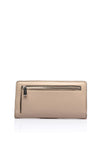 MICHAEL Michael Kors Empire Pebbled Leather Medium Card Wallet, Light Sand