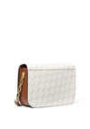 MICHAEL Michael Kors Delancey Empire Signature Logo Messenger Bag, Vanilla