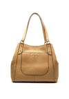 MICHAEL Michael Kors Molly Signature Large Shoulder Bag, Camel