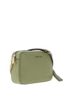 Michael Kors Camera Bag Leather Crossbody Bag, Light Sage