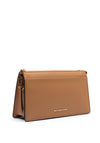 MICHAEL Michael Kors Leather Empire Conv Crossbody Bag, Pale Peanut