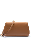 MICHAEL Michael Kors Leather Verona Crossbody Bag, Pale Peanut