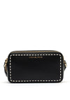 MICHAEL Michael Kors Jet Set Contrast Stitch Crossbody Bag, Black