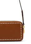 MICHAEL Michael Kors Jet Set Contrast Stitch Crossbody Bag, Tan