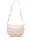 MICHAEL Michael Kors Kendall Leather Shoulder Bag, Cream