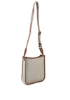 Michael Kors Luisa Medium Monogram Crossbody Bag, Vanilla
