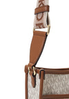 Michael Kors Luisa Medium Monogram Crossbody Bag, Vanilla