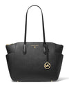MICHAEL Michael Kors Marilyn Saffiano Leather Tote Bag, Black