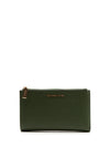 MICHAEL Michael Kors Adele Pebbled Leather Smartphone Wallet, Amazon Green