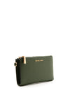 MICHAEL Michael Kors Adele Pebbled Leather Smartphone Wallet, Amazon Green