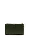 MICHAEL Michael Kors Adele Pebbled Leather Smartphone Wallet, Amazon Green