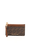 MICHAEL Michael Kors Empire Large Card Case, Brown