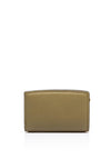 MICHAEL Michael Kors Bryant Pebbled Leather Medium Card Wallet, Khaki