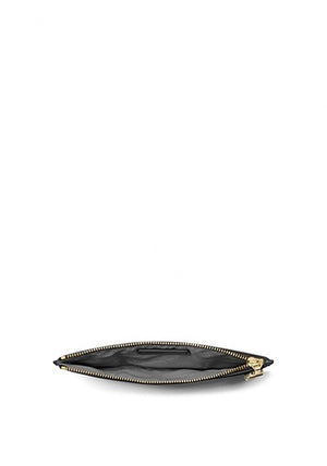 MICHAEL Michael Kors Large Pebbled Leather Card Case, Black