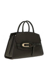 MICHAEL Michael Kors Cornelia Medium Pebbled Leather Satchel, Green