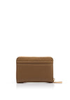 MICHAEL Michael Kors Pebbled Leather Zip Around Wallet, Husk Brown