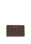 MICHAEL Michael Kors Empire Small Snap Monogram Wallet, Brown
