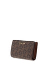 MICHAEL Michael Kors Empire Small Snap Monogram Wallet, Brown
