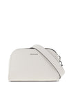 MICHAEL Michael Kors Ashton Pebbled Leather Camera Crossbody Bag, White