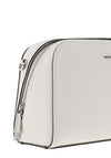 MICHAEL Michael Kors Ashton Pebbled Leather Camera Crossbody Bag, White