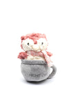 Brandwell Night Owl Heatable Owl Teddy, Grey