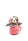 Brandwell Sloffee Heatable Sloth Teddy, Pink