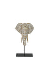 Mindy Brownes Small Elephant Head Ornament, Gold