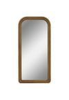 Mindy Brownes Louis Small Mirror, Brown