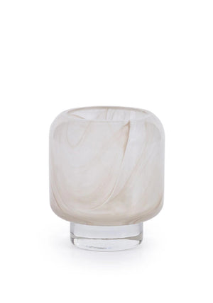 Mindy Brownes Martha Marble Vase, Beige