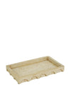 Mindy Brownes Nipa Large Tray, Cream