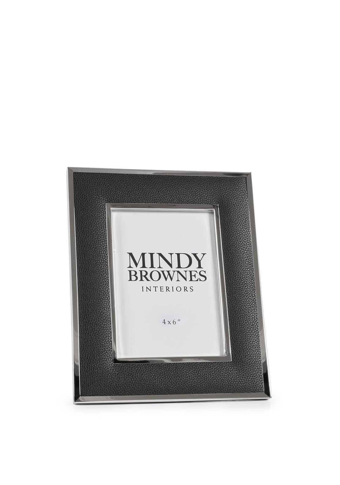 Mindy Brownes Paria 4x6” Photo Frame, Black