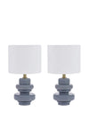 Mindy Brownes Safio Set of 2 Table Lamps, Grey
