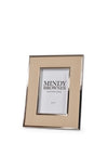 Mindy Brownes Taria 4x6” Photo Frame, Cream