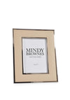 Mindy Brownes Taria 5x7” Photo Frame, Cream