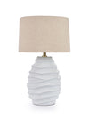 Mindy Brownes Zuber Textured Lamp, Beige