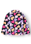 Name It Mini Girl Meeko Fleece Jacket, Dark Sapphire