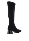 MISS ELASTIC Knee High Sock Boot, Black
