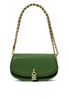 MICHAEL Michael Kors Small Mila Chain Sling Crossbody Bag, Amazon Green