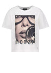 Monari Camera Graphic T Shirt, White
