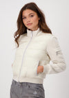 Monari Quilted Body Short Jacket, White