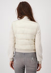 Monari Quilted Body Short Jacket, White