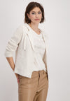 Monari Knit Hooded Cardigan, Light Beige