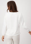 Monari Cover Shoot Graphic Sweatshirt, White