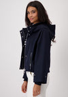 Monari Short Light Hooded Jacket, Navy