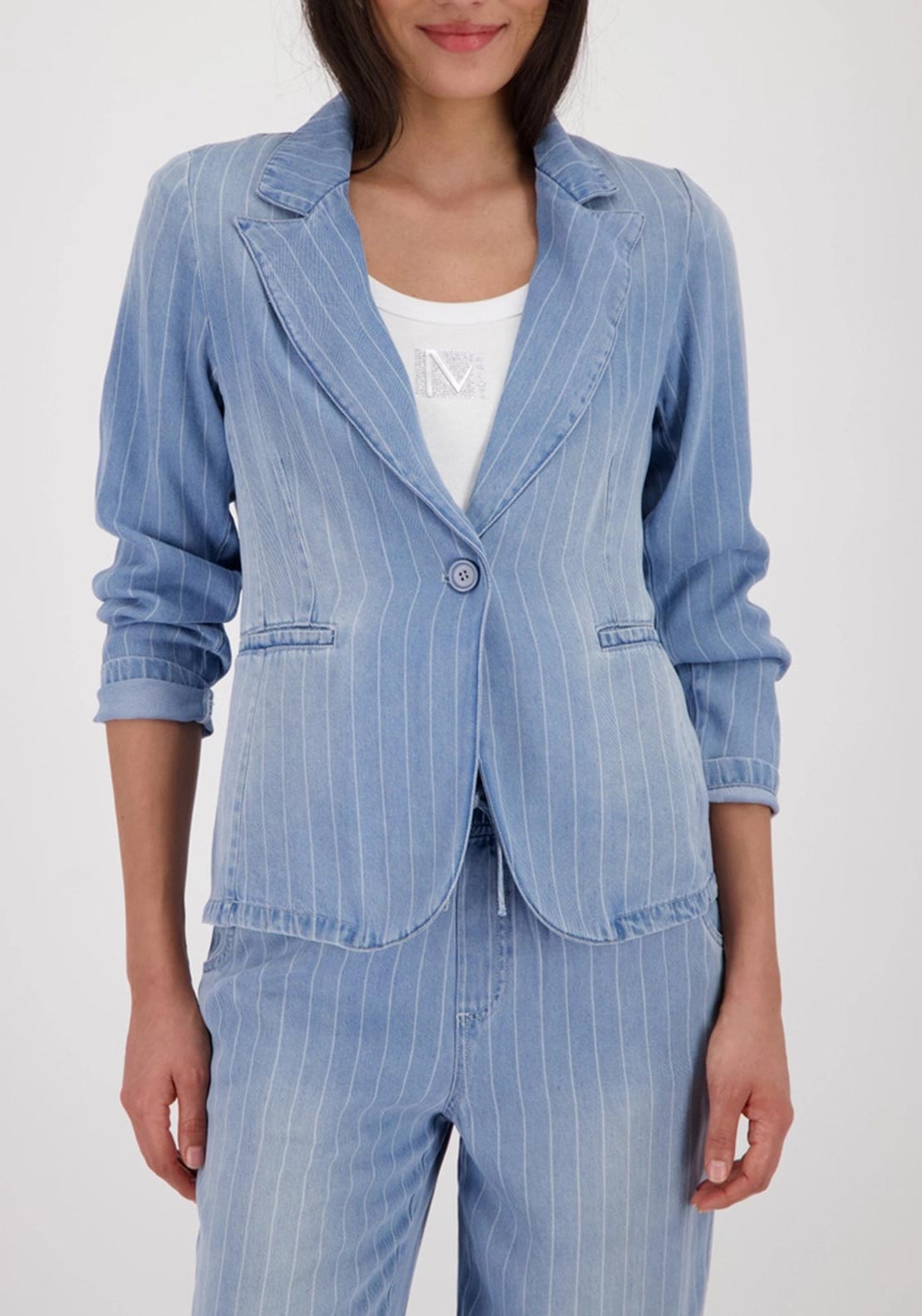 MONARI JACKER JEAN LYOCELL BLAZER